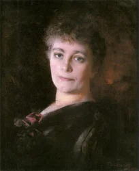 アーティストのエスコバル夫人の肖像